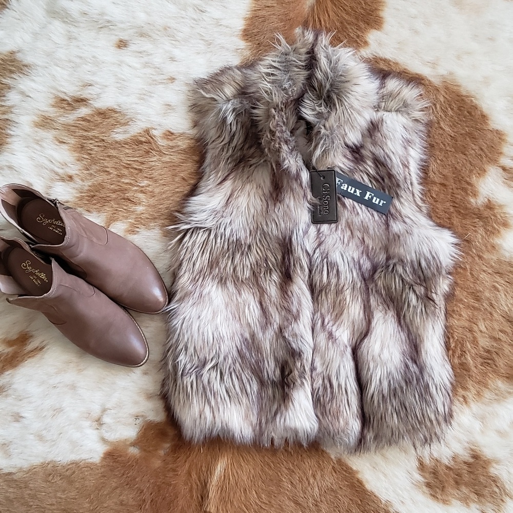 Faux Fur Vest